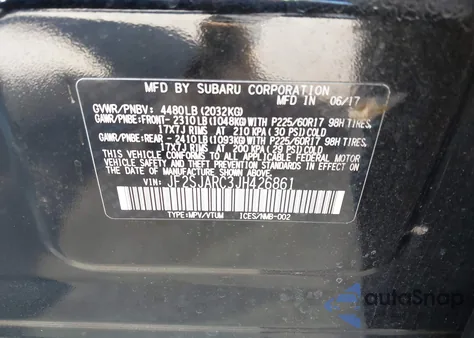 2018 Subaru Forester 2.5I Limited z USA, uszkodzony, nr VIN JF2SJARC3JH426861